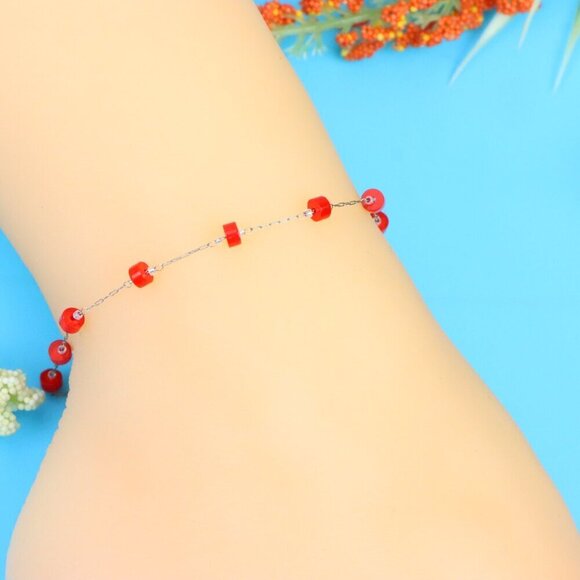 Elegant Handmade Anklet – Perfect for Women & Girls | Ideal Gift Option, DYC1580 - Picture 5 of 10